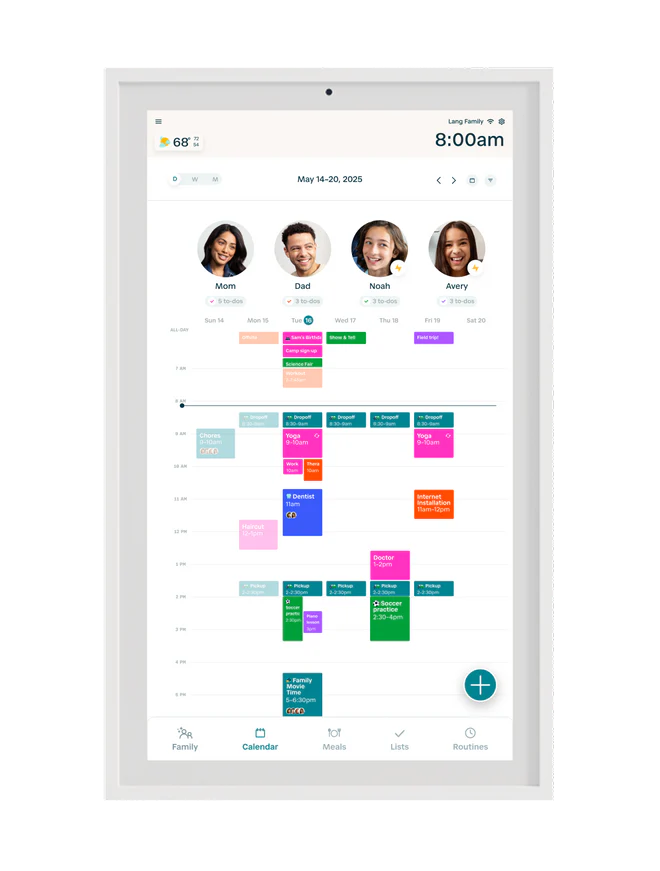 ZARUNE – Smart Digital Calendar